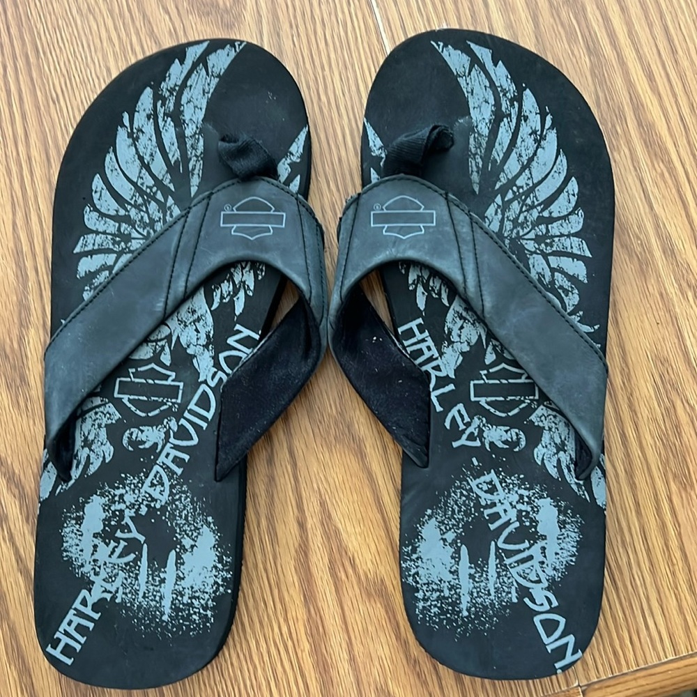 Harley Davidson men’s flip flops